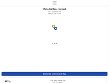 Tablet Screenshot of newarkchinagarden.com